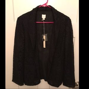 LC Lauren Conrad Lace Blazer